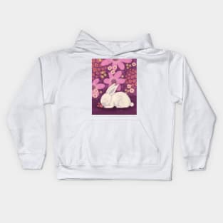 Fall Sleeping Bunny Kids Hoodie